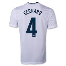 Nueva equipacion Gerrard del Inglaterra 2013 - 2014 baratas